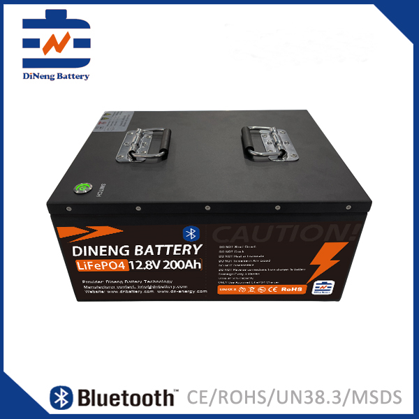 12.8V200Ah LiFePO4 Bluetooth Battery