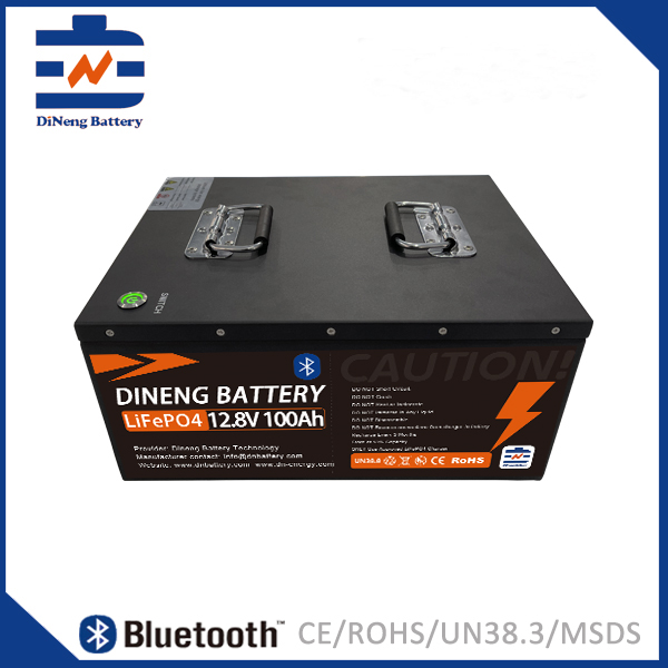 12.8V100Ah LiFePO4 Bluetooth Battery Featured Image