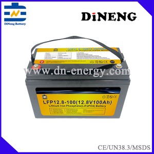 Solar Street Light Battery 12.8V100Ah LiFePO4 Battery