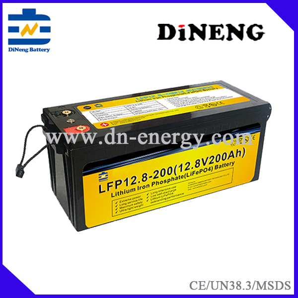 High reputation 12v Deep Cycle Battery Full Charge Voltage -
 Golf cart power battery 12.8V200Ah LiFePO4 Battery  – Jinkailai