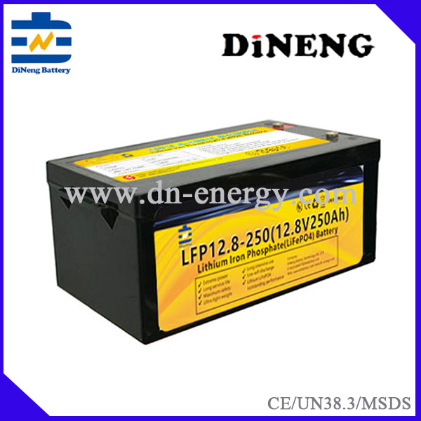 lead acid replacement battery12.8V250Ah lifepo4 battery-dineng battery-1